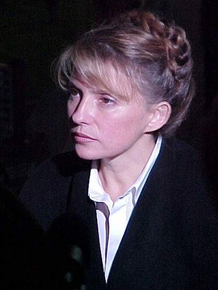 Yulia Tymoshenko in 2002