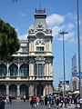 Català: Junta d'Obres del Port. Pl. Portal de la Pau 6 (Barcelona). This is a photo of a building indexed in the Catalan heritage register as Bé Cultural d'Interès Local (BCIL) under the reference IPA-40450. Object location 41° 22′ 33.38″ N, 2° 10′ 44.05″ E  View all coordinates using: OpenStreetMap