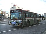 Autobus a due piani utilizzato sulle linee generali, con la livrea del 1989.