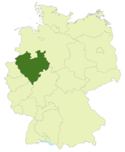 Localisation de l’Oberliga Westfalen 78-94