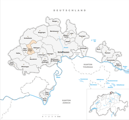 Gächlingen – Mappa