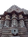 Keshav Temple architectural detail, Somanathpur.jpg