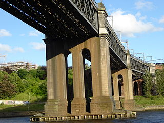 <span class="mw-page-title-main">King Edward VII Bridge</span> Bridge in Tyneside