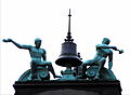 Skulpturgruppe på Dipylontårnet på Carlsberg