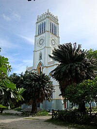 Cathedral of Our Lady of the Rosary in Koinawa, Abaiang, Kiribati. It is the biggest church on the island. Koinawa-cathedral.jpg