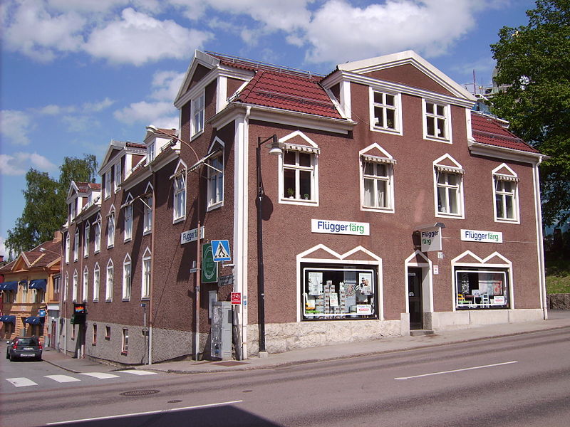 File:Korsningen Kungsvägen och Norrgårdsgatan i Mjölby, den 20 maj 2007.JPG