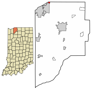 <span class="mw-page-title-main">Michiana Shores, Indiana</span> Town in Indiana, United States