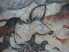 Cueva de Lascaux (paleolítico), arte francocantábrico.