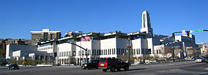 Conference Center in Salt Lake City, Utah Lds conference center panoramic view slc utah.jpg