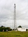 L'antenne de "Radio Le Conquet" à la Pointe des Renards.