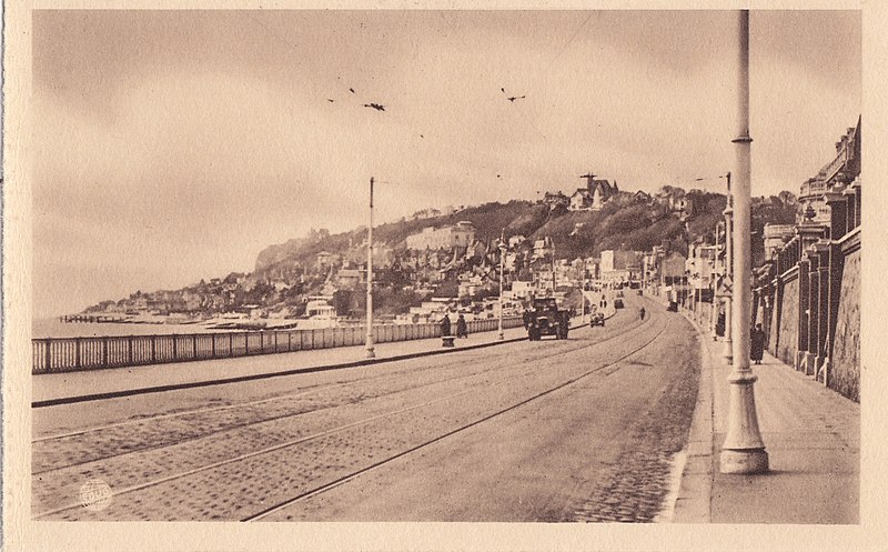 File:Le Havre, França, Boulevard Albert I et Sainte adresse, princípio do séc. XX, França, Arquivo de Villa Maria, Angra do Heroísmo, Açores..jpg