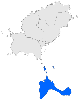 Kaart van Formentera