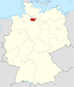 Circondario rurale di Harburg – Localizzazione
