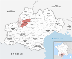Locator map of Arrondissement Montauban 2019.png