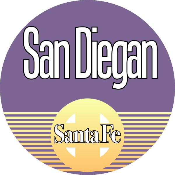 File:Logo of San Diegan (Purple).svg