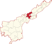LokSabha constituencies of Andhra Pradesh (Eluru highlighted).png