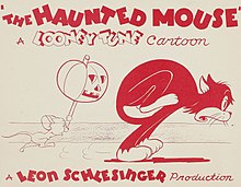 Looney Tunes - Haunted Mouse, The (1941) - Лобби Card.jpg