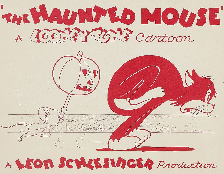 File:Looney Tunes - Haunted Mouse, The (1941) - Lobby Card.jpg