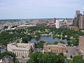 Loring Park aerial during pride festival, 2005