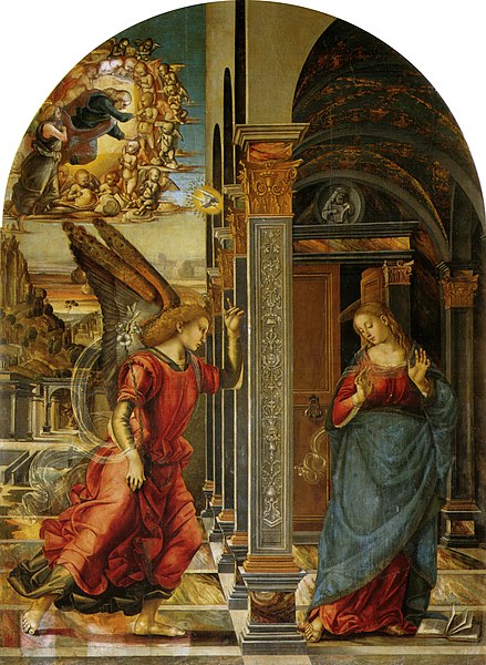 File:Luca signorelli, annunciazione di volterra.jpg