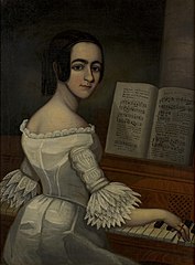 Lucinda Redmon Orear aos 12 anoa, 1835