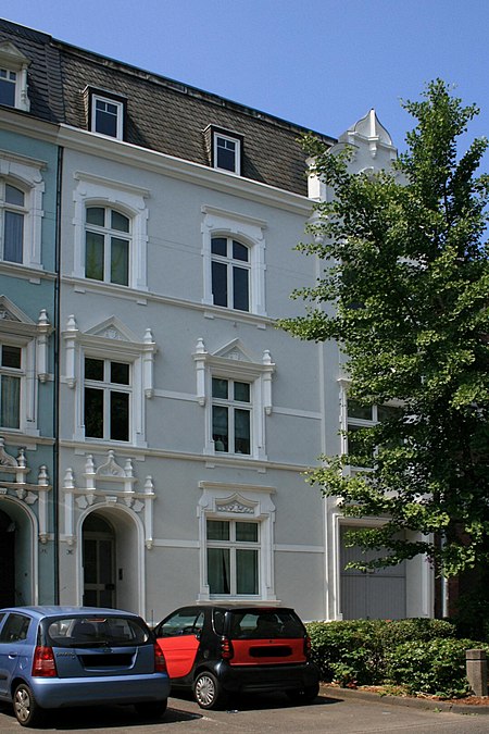 Mönchengladbach Ry Mitte Denkmal Nr. B 028, Brucknerallee 091 (5445)