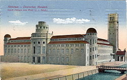 Německé muzeum v Mnichově (dobová pohlednice)