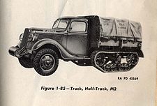 G-87 M2 Halftrack Truck M2 truck halftrack.jpg