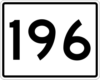 <span class="mw-page-title-main">Maine State Route 196</span> State highway in Maine, US