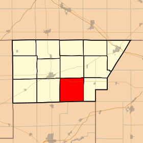 Placering af Creek Township