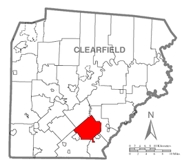Locatie van Bigler Township