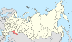 Карта Русије - Оренбуршка област (2008-03) .свг