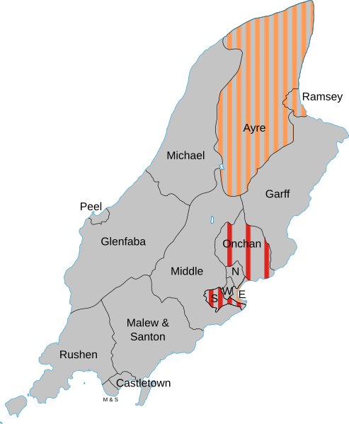 File:Map of the Manx general election, 2001.svg