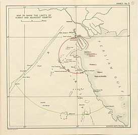 Map to show the Limits of Kuwait and Adjacent Country (1913).jpg