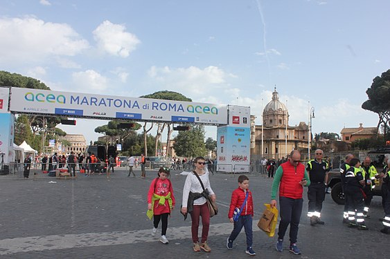 Maratona di Roma in 2018