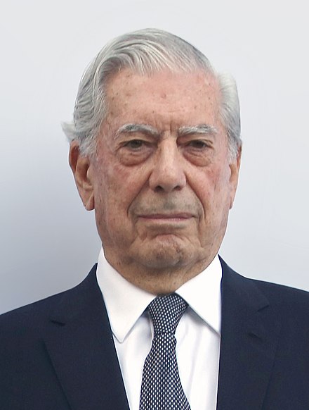 Peruvian Mario Vargas Llosa, the 2010 Nobel in Literature, 1994 Miguel de Cervantes prizes winner, among others.