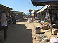 Mercado de rua de Caála