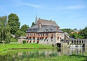 Le moulin de l'Abbaye de Maroilles.