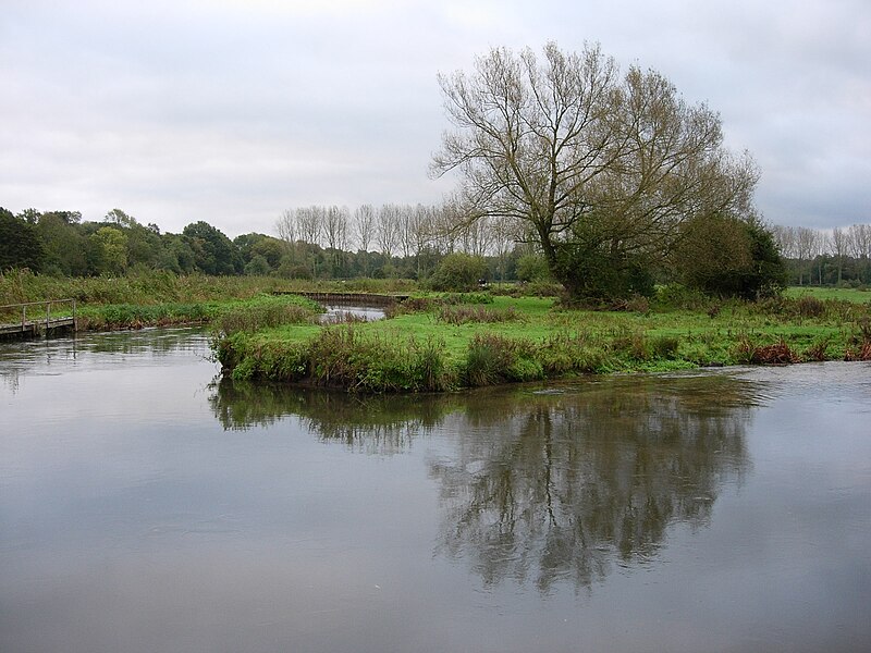 File:Meander in the Itchen - geograph.org.uk - 71943.jpg