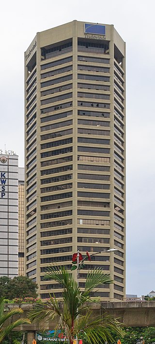 <span class="mw-page-title-main">Tun Razak Tower</span> High-rise office building in Kuala Lumpur, Malaysia