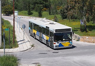 Autobús en Voula.