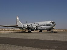 Former California Air National Guard C-97G 53-0272 at the Milestones of Flight Museum, Fox Field, Lancaster, California in 2007. Milestones-c97-070919-03-16.jpg