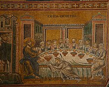 Monreale-cattedrale-mosaik-abendmahl.JPG