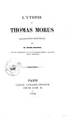 More - L’Utopie, trad. Stouvenel, 1842.djvu