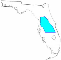 The Treaty of Moultrie Creek provided for a reservation in central Florida for the Seminoles. Moultriecreekreservation.PNG