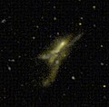 NGC 520 (ultraviolet, GALEX)