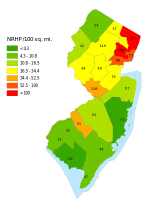 <span class="mw-page-title-main">National Register of Historic Places listings in New Jersey</span>