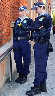 Officers in field dress NSW Police Officers.jpg