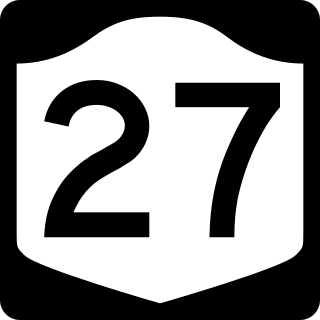 <span class="mw-page-title-main">New York State Route 27</span>