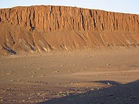 Canyó desèrtic a Namíbia